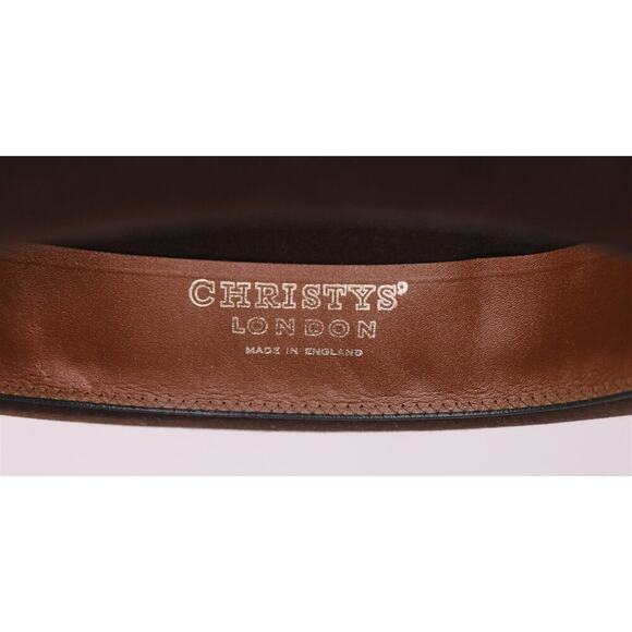 Christys London Hand Made 100% Fine Fur Wool Felt Fedora Hat 7 1/4 - 59 cm - Picture 8 of 10